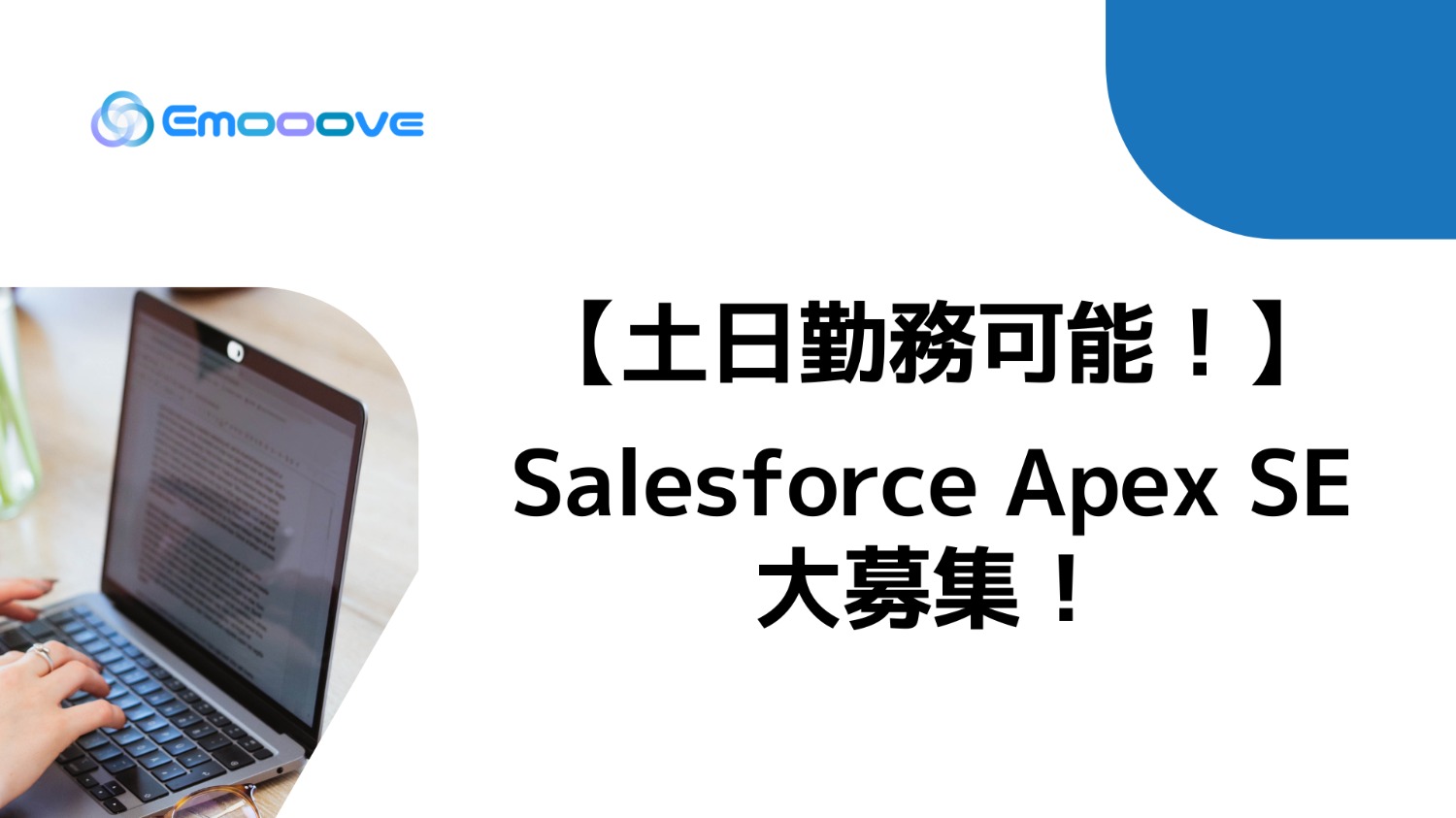 【土日勤務可能！】Salesforce Apex SE大募集！