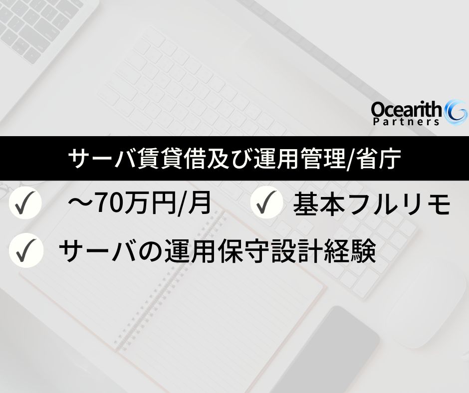 フルリモ【サーバ賃貸借及び運用管理/省庁】