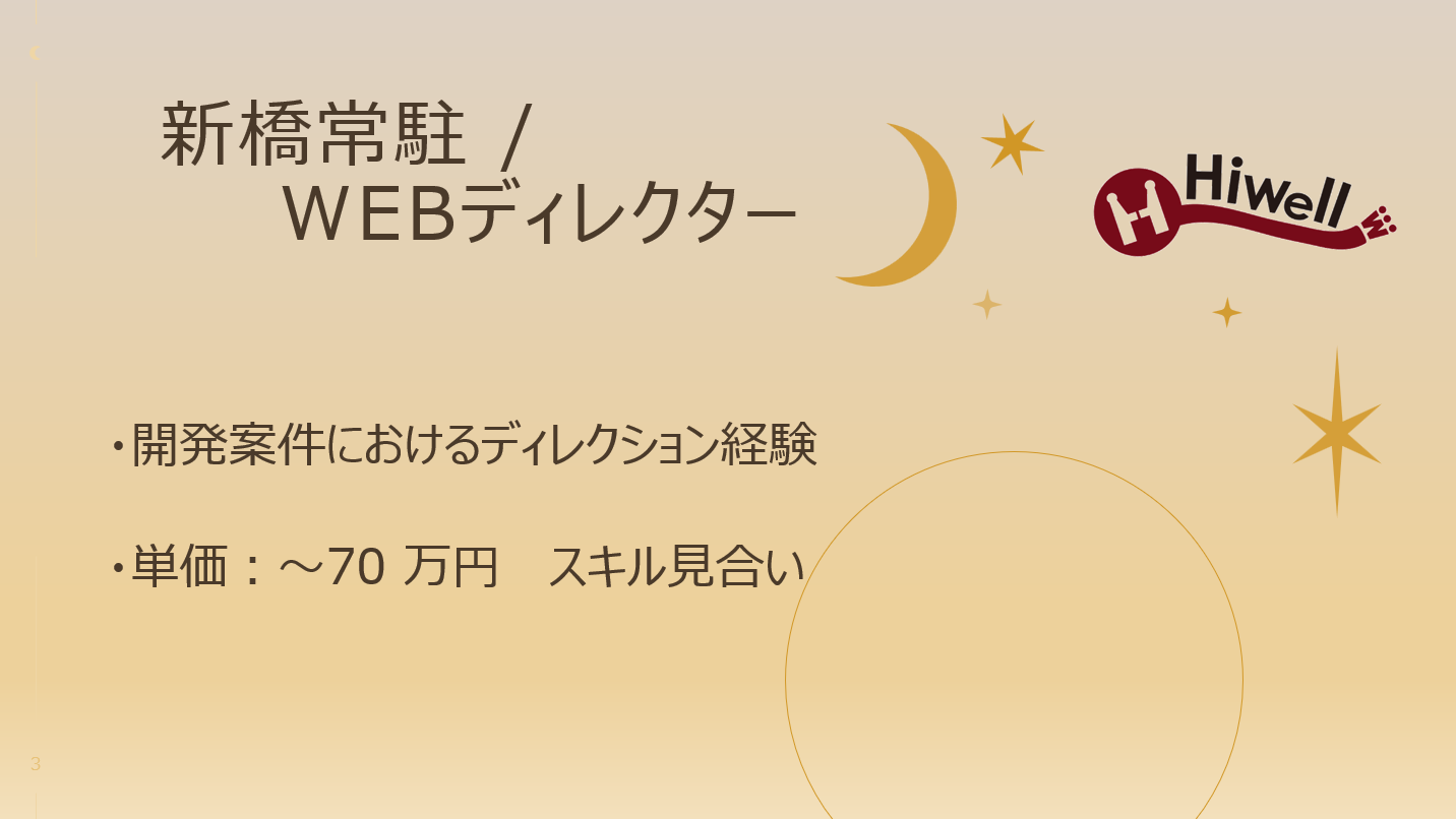 【新橋常駐/ WEBディレクター】★☆野球関連WebサイトのWebディレクター案件★☆