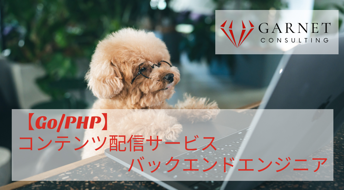 【Go/PHP】コンテンツ配信サービス/バックエンドエンジニア