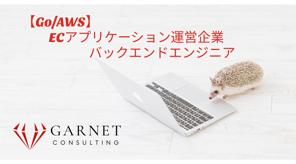 【Go/AWS】ECアプリケーション運営企業/バックエンドエンジニア