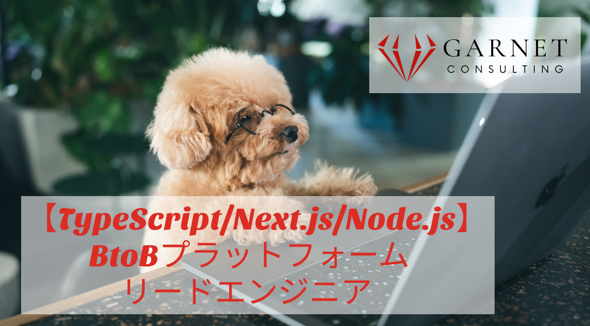 【TypeScript/Next.js/Node.js】BtoBプラットフォーム/リードエンジニア