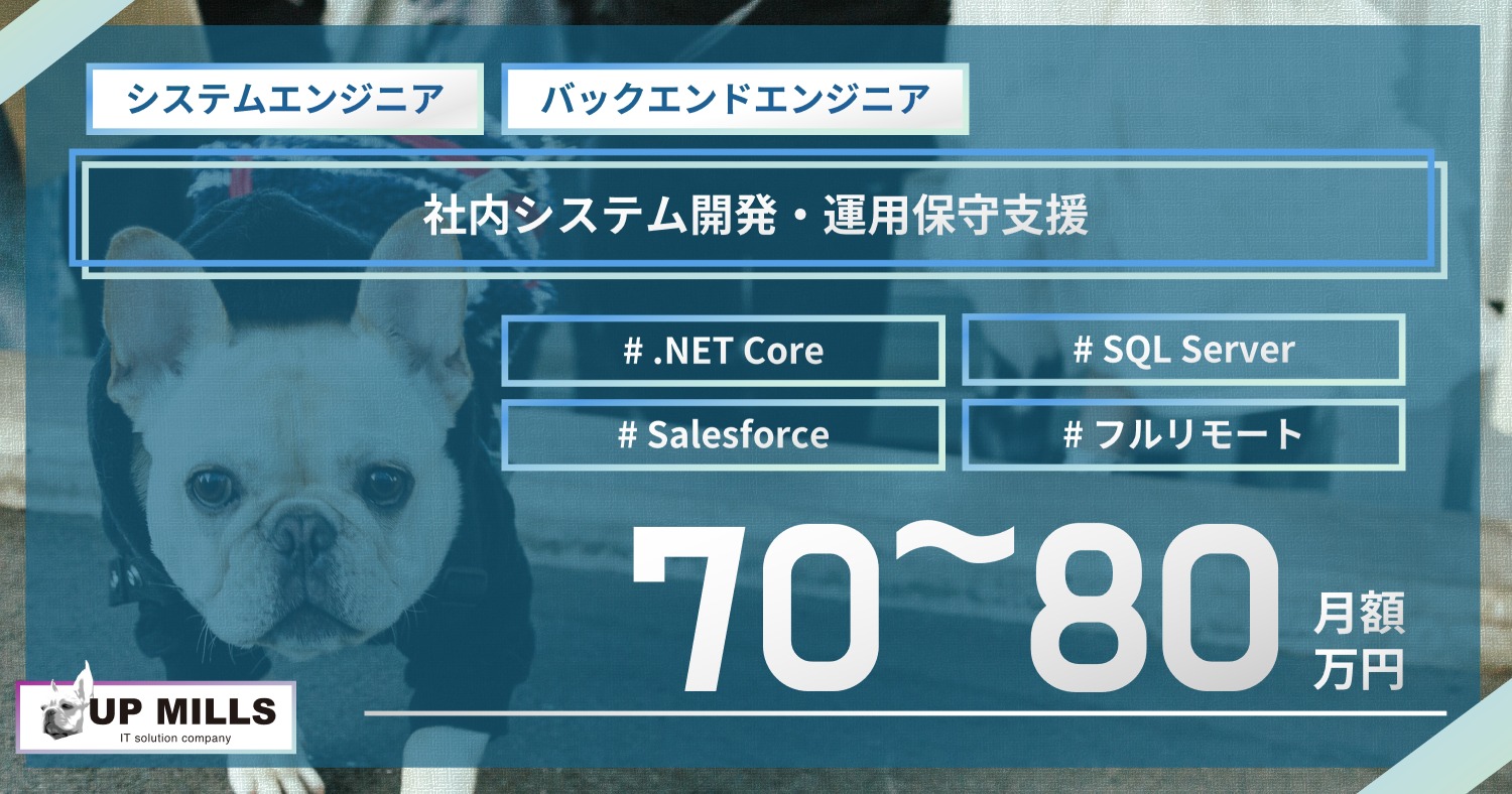 社内システム開発・運用保守支援