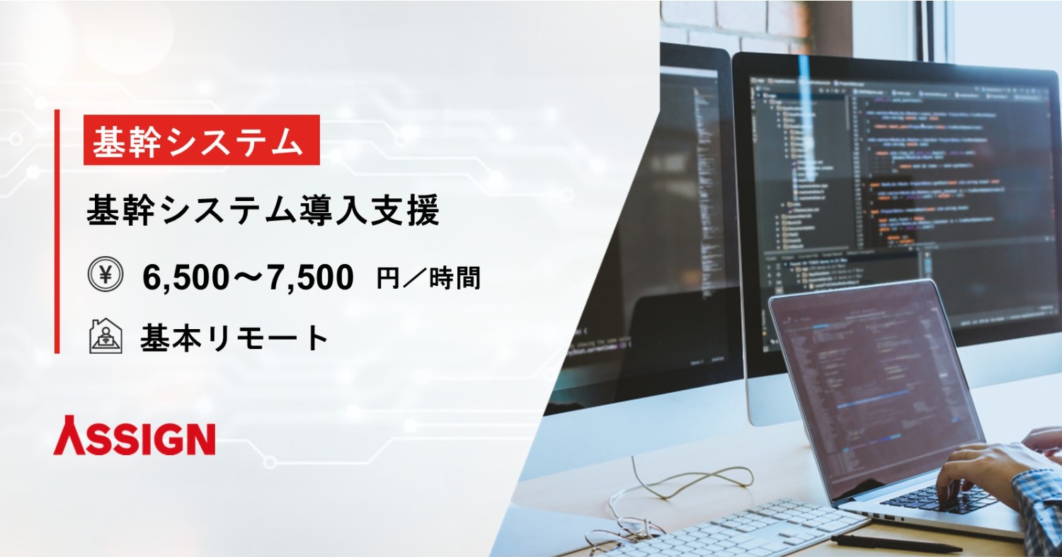 基幹システム導入支援