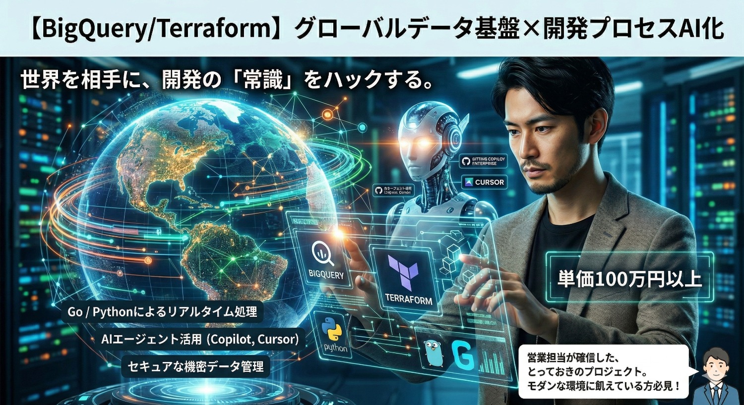 【Go/Python】大規模ログをリアルタイムに飲み込む。グローバル基準のセキュア基盤をTerraformで構築
