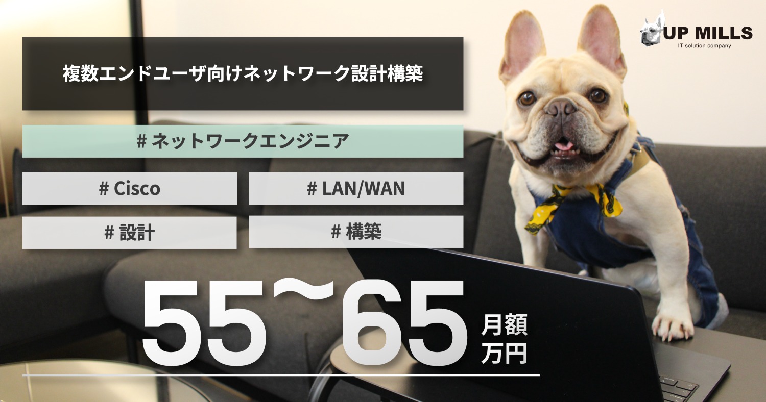 複数エンドユーザ向けネットワーク設計構築